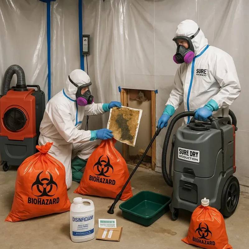 Contaminated Water Handling Protocols process in Williamston, MI