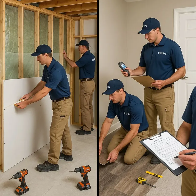 Repairs and Reconstruction process in Williamston, MI